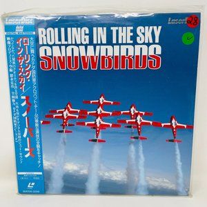 Laserdisc‎ Documentary Rolling In The Sky Snowbirds SM058-3098 Japanese Aviation